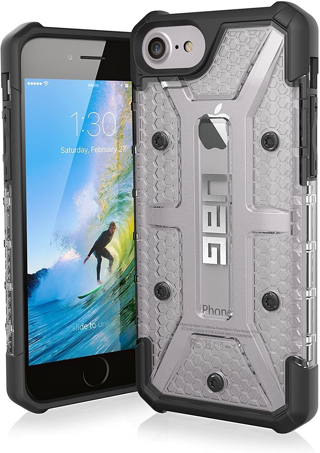 Husa antisoc iPhone 7/8/SE2 Plasma Ice UAG thumb