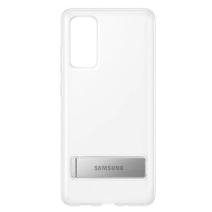 Husa Cover Hard Standing Cover pentru Samsung Galaxy S20 FE, Clear