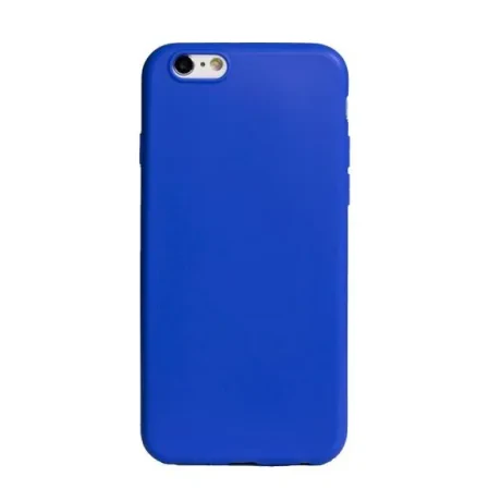 Husa Silicon Slim pentru iPhone 6/6S Albastru Mat