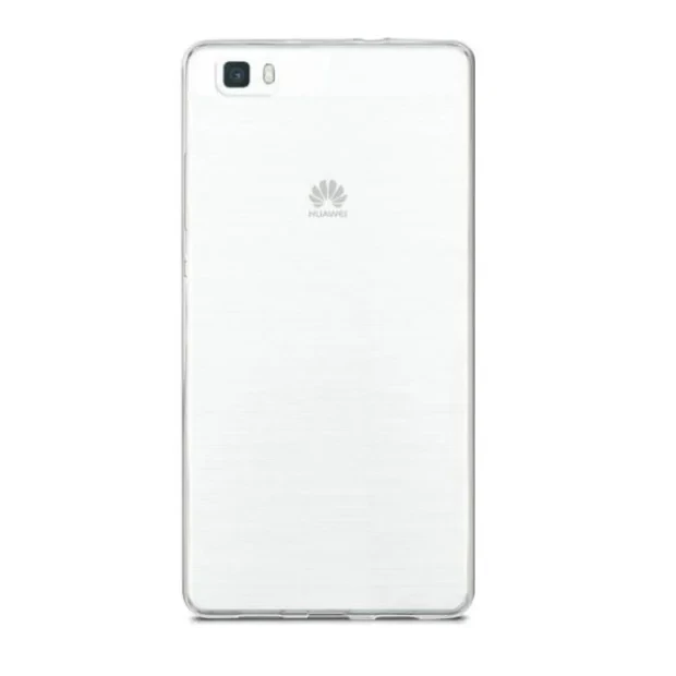 Husa Silicon Slim pentru Huawei P8 Lite Transparent