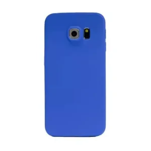 civilization action metallic Husa silicon slim Samsung Galaxy S6 Edge Albastru Mat - Contakt.ro