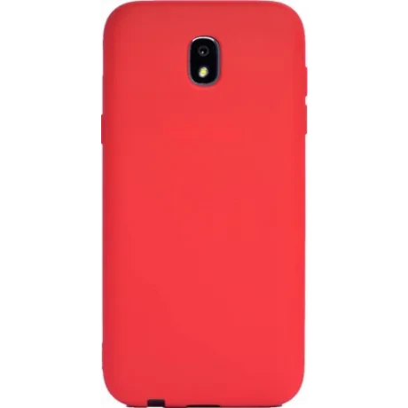 Husa Silicon Slim Samsung Galaxy J3 2017 Rosu Mat