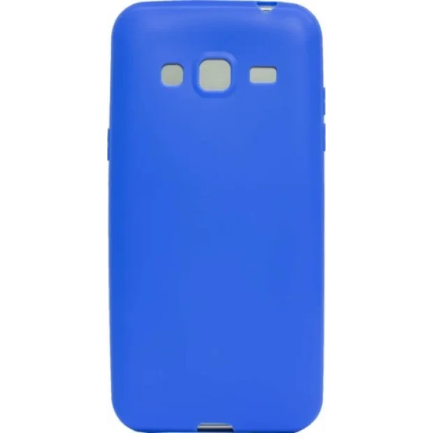 Husa Silicon Slim Samsung Galaxy J3 2016 Albastru Mat