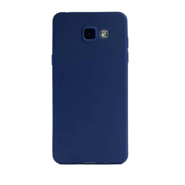 Husa Silicon Slim Samsung Galaxy A5 2016 Albastru Mat