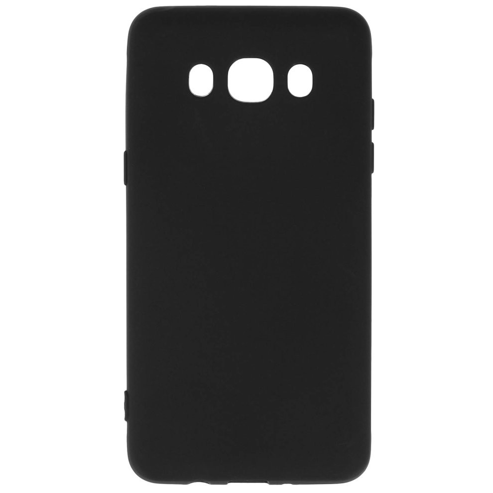 Husa Silicon Slim Samsung Galaxy J7 2016 Negru Mat thumb