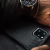 Husa Silicon Slim Samsung Galaxy A51, Negru Carbon