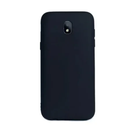 Husa Silicon Slim Samsung Galaxy J7 2017 Negru Mat