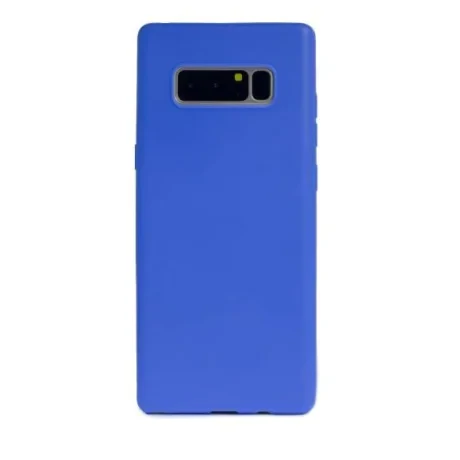 Husa silicon slim Samsung Galaxy Note 8 Albastru Mat