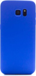 Husa silicon slim Samsung Galaxy S7 Edge Albastru Mat thumb