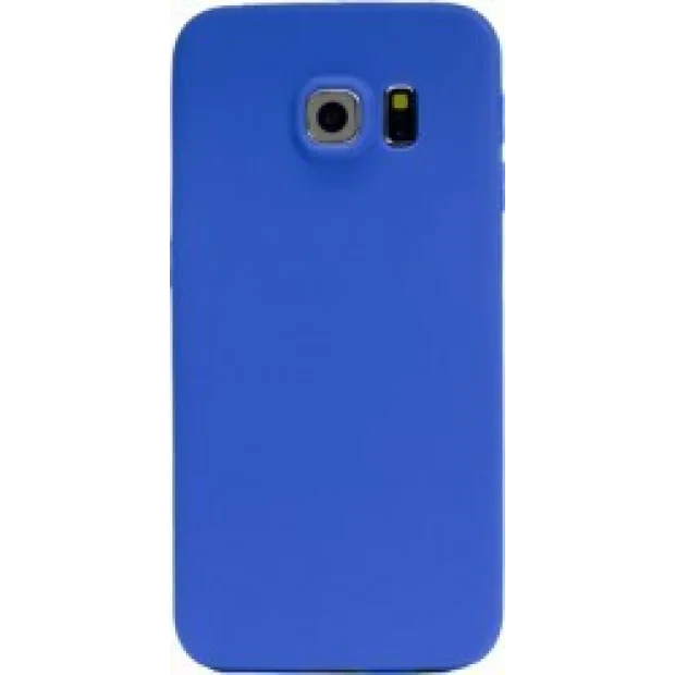 Husa silicon slim Samsung Galaxy S7 Albastru Mat