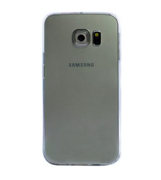 Husa silicon slim Samsung Galaxy S6 Edge Transparent thumb