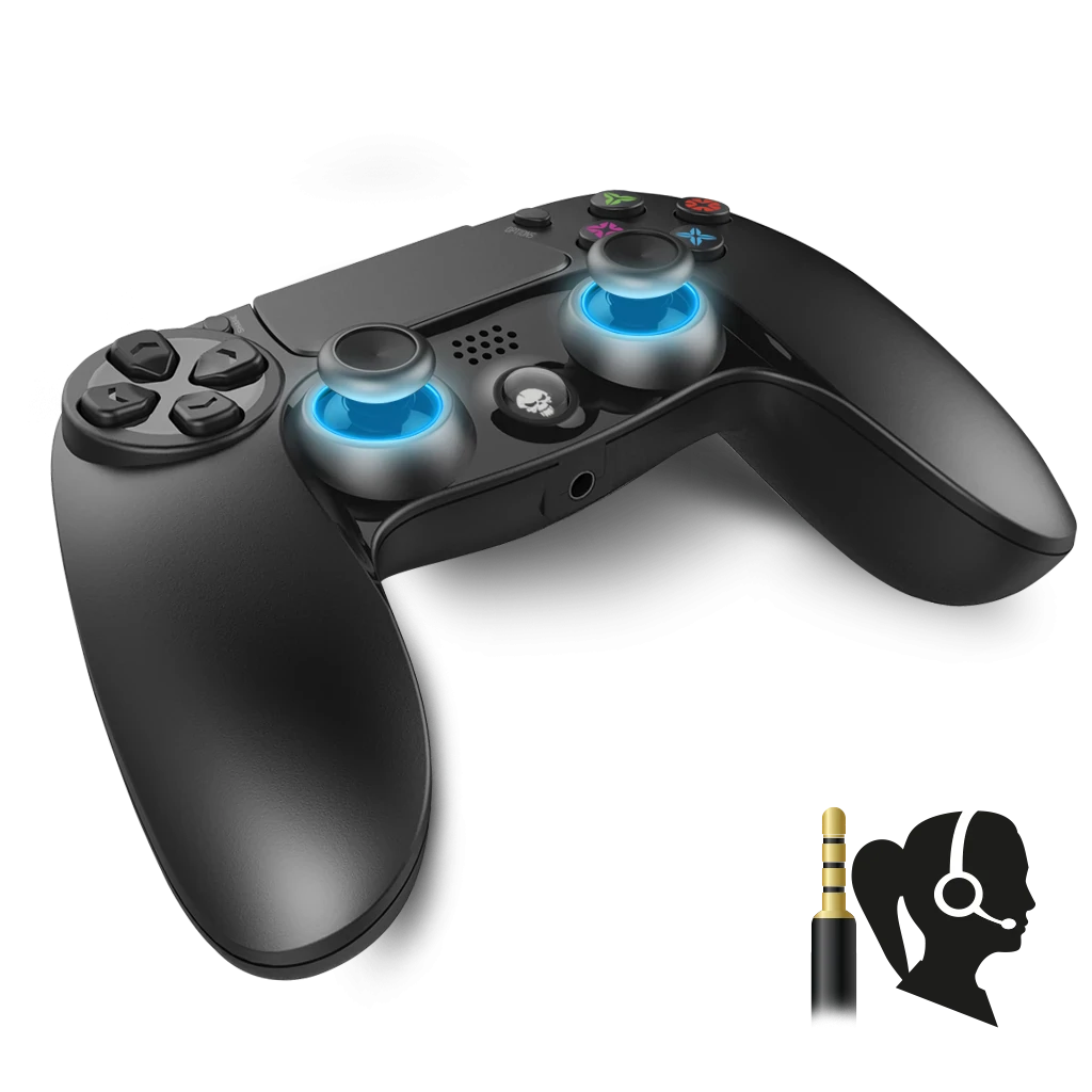 Controller Gaming Bluetooth Spirit of Gamer PGP pentru PS4 cu 16 Butoane Negru thumb