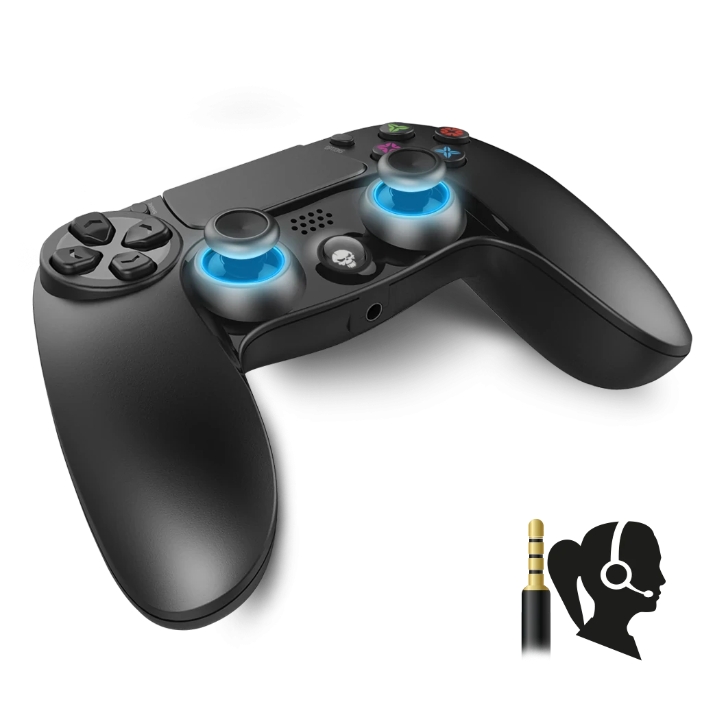 Controller Gaming Bluetooth Spirit of Gamer PGP pentru PS4 cu 16 Butoane Negru thumb