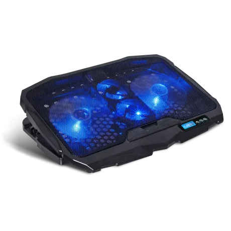 Cooler Laptop Gaming AirBlade Spirit of Gamer cu Led 17 Inch Albastru