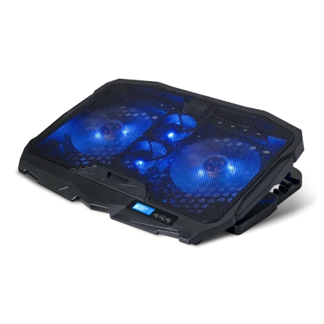 Cooler Laptop Gaming AirBlade Spirit of Gamer cu Led 17 Inch Albastru