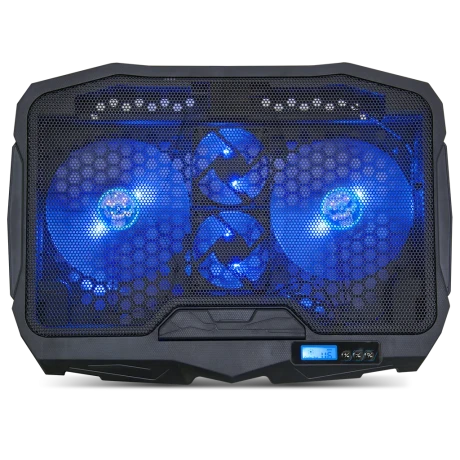 Cooler Laptop Gaming AirBlade Spirit of Gamer cu Led 17 Inch Albastru