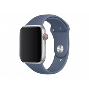 Curea Apple Silicon Sport pentru iWATCH 44 mm  Blue