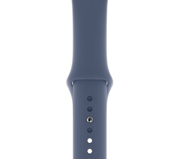 Curea Apple Silicon Sport pentru iWATCH 44 mm  Blue thumb