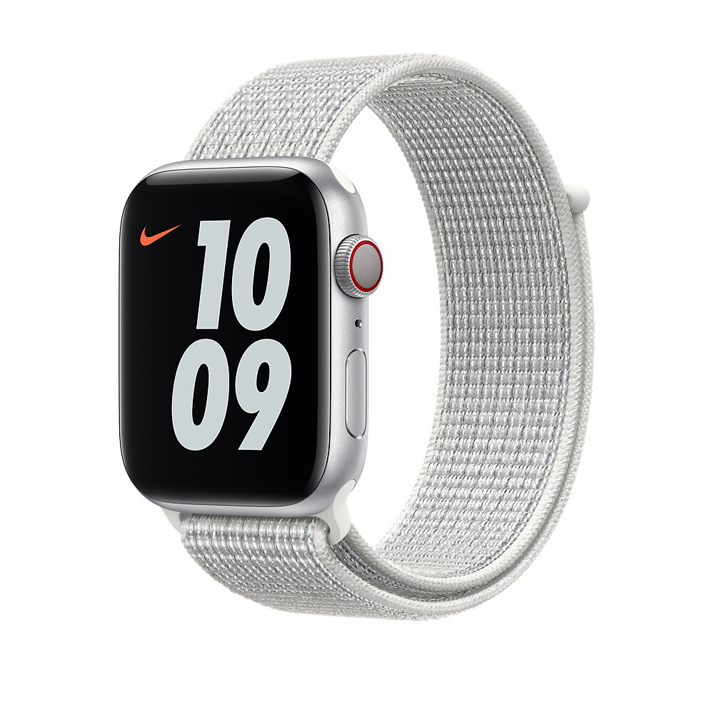 Curea Apple Sport Loop Textil pentru iWATCH 44MM White thumb