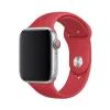 Curea Apple Sport Silicon pentru iWATCH 44MM Red