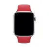 Curea Apple Sport Silicon pentru iWATCH 44MM Red