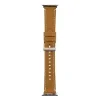 Curea Tactical Leather pentru Apple IWatch 1/2/3/4/5/6/SE 42/44mm Auriu