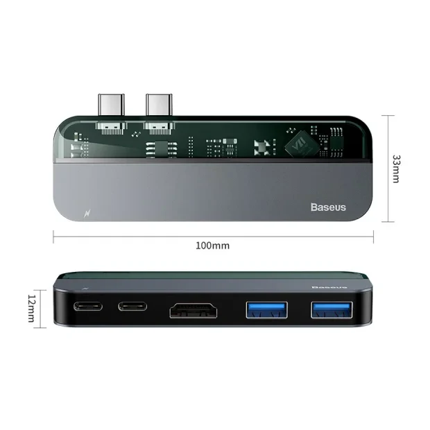 Docking Station Dual Type C Baseus