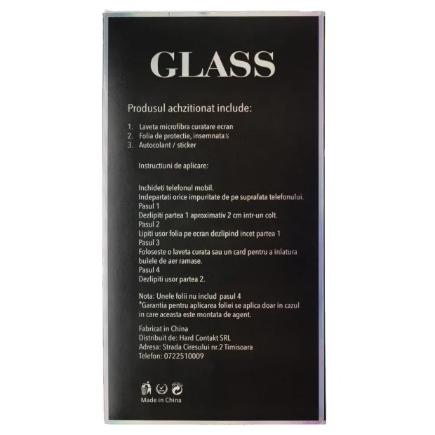 Folie sticla 2.5D Def pentru iPhone 7/8/SE 2, Transparent