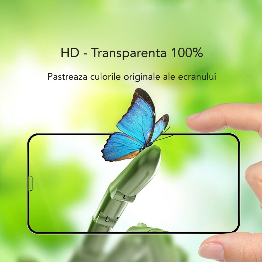 Folie sticla 3D iPhone 7 Plus/8 Plus, Hoco Eyes Protection Neagra thumb