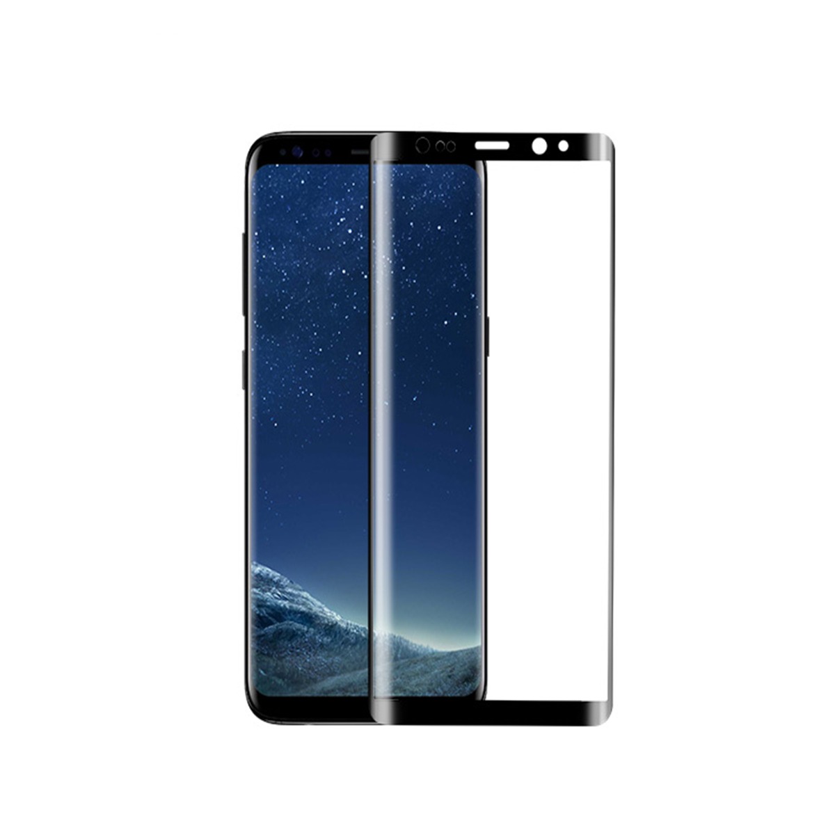 Folie sticla 3D Samsung Galaxy Note 8, Hoco Neagra thumb