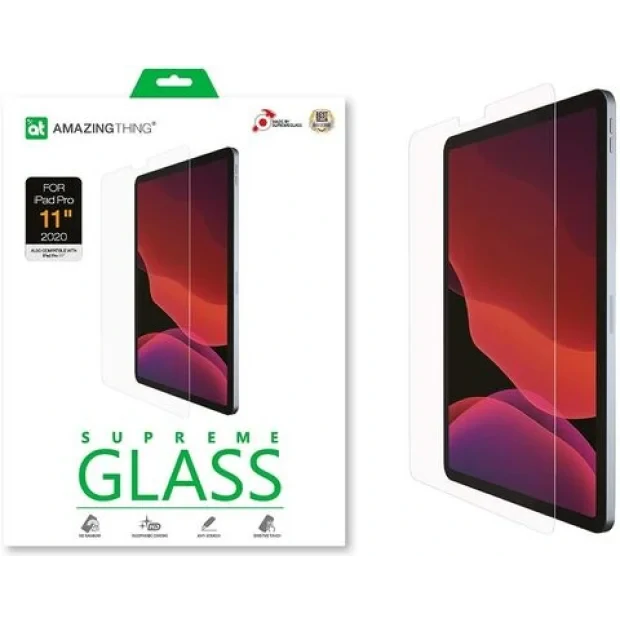 Folie Sticla AmazingThing Supreme pentru iPad Pro 2020 11 inch Transparent