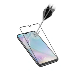 Folie Sticla Cellularline Anti-Shock pentru Huawei P30 Lite Negru