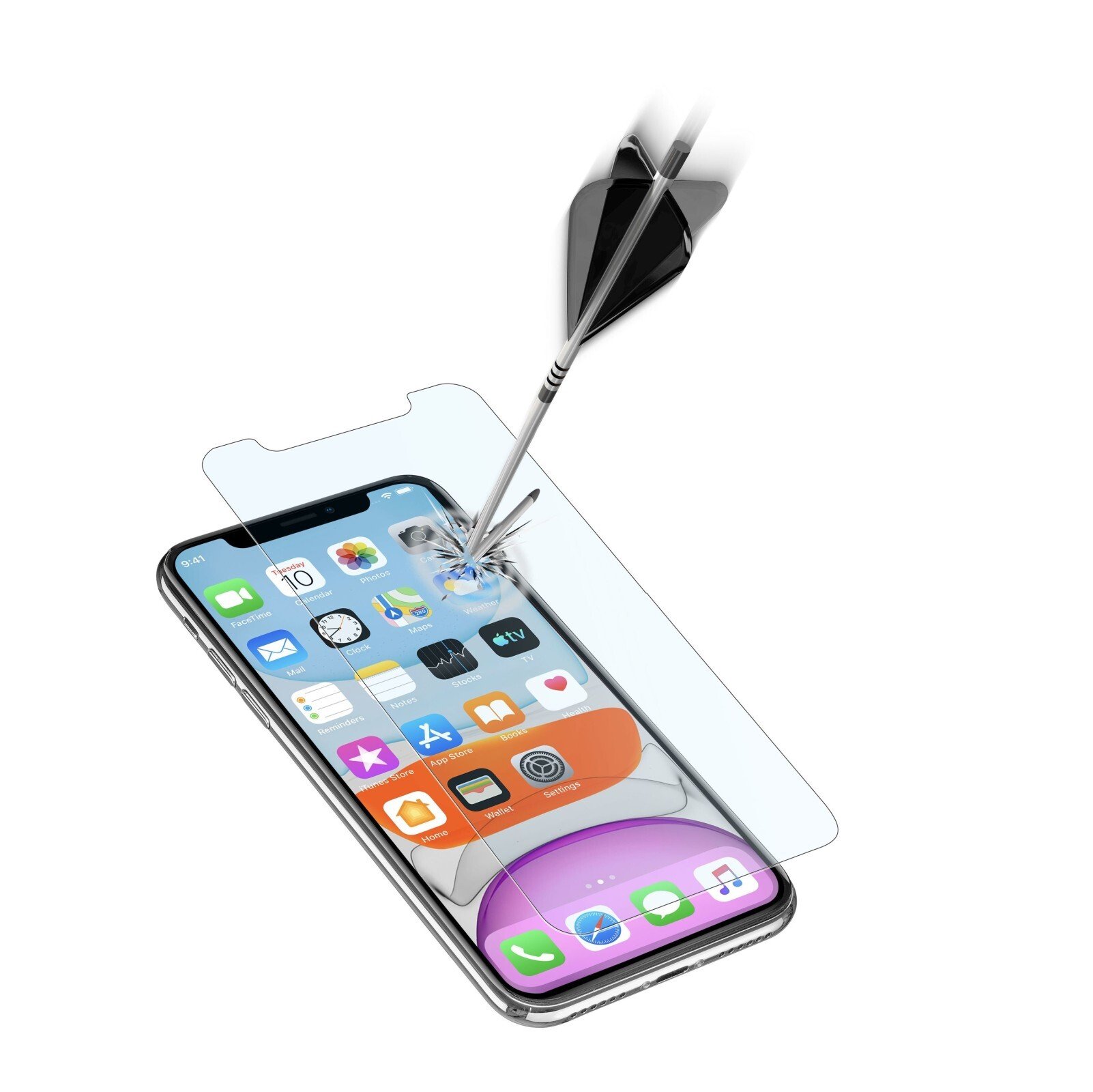 Folie Sticla Cellularline Anti-Shock pentru iPhone Xr/11 thumb