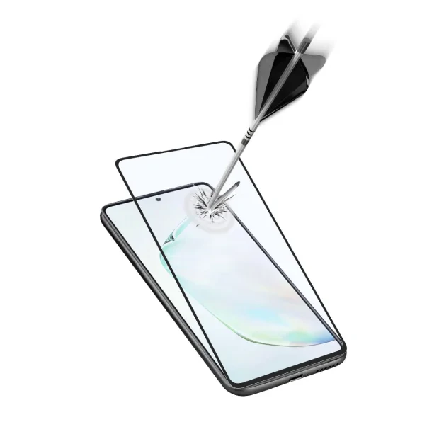 Folie Sticla Cellularline Anti-Shock pentru Samsung Galaxy Note 10 Lite Negru