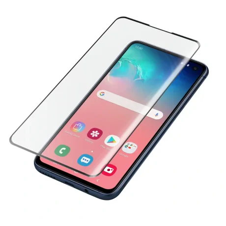 Folie Sticla Cellularline Anti-Shock pentru Samsung Galaxy S10 Negru