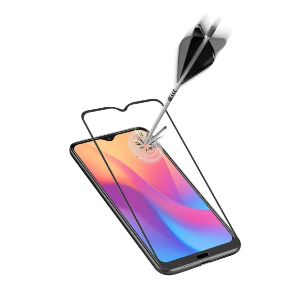 Folie Sticla Cellularline Anti-Shock pentru Xiaomi Redmi 8/8A Negru
