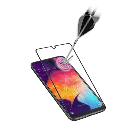 Folie Sticla Cellularline pentru Samsung Galaxy A41 Negru
