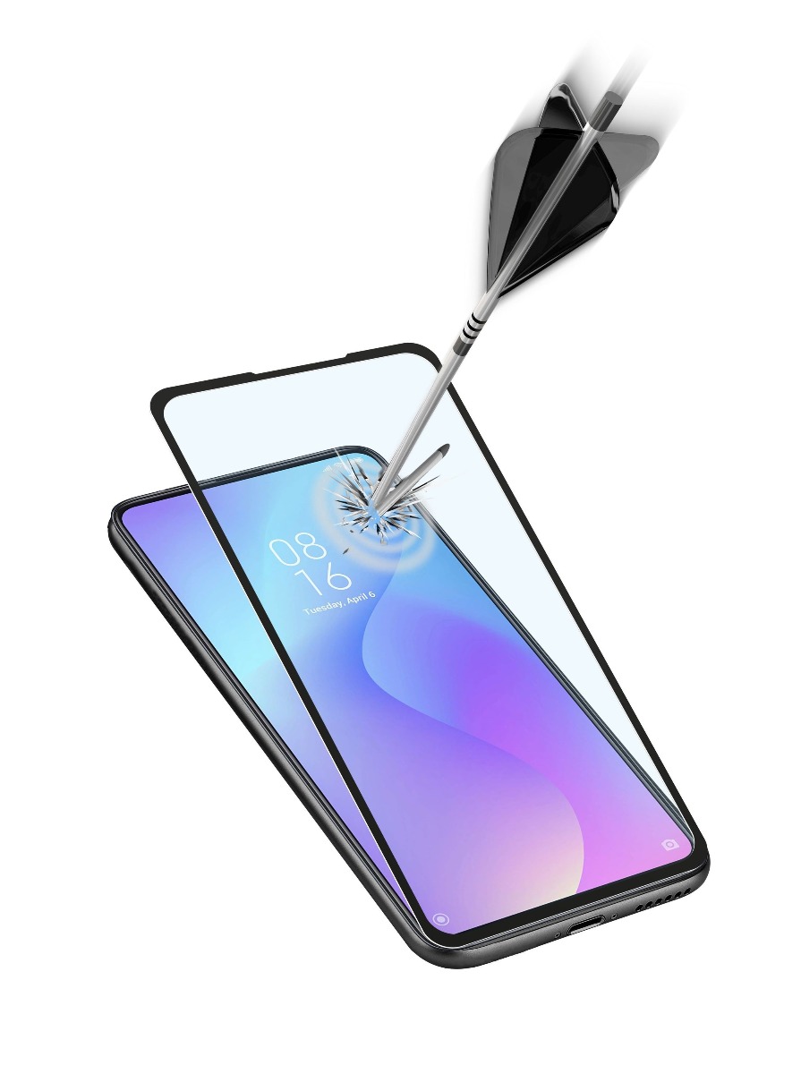 Folie Sticla Cellularline pentru Xiaomi Mi 9T/9T Pro Negru thumb