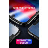 Folie sticla curbata Samsung Galaxy S6 Edge, Contakt Neagra