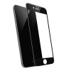 Folie Sticla Hoco Silkscreen pentru iPhone 7/8 Plus Negru