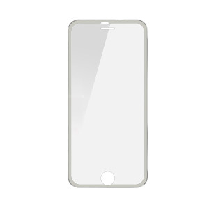 Folie sticla Iphone 6/6S Plus Titanium, Argintie