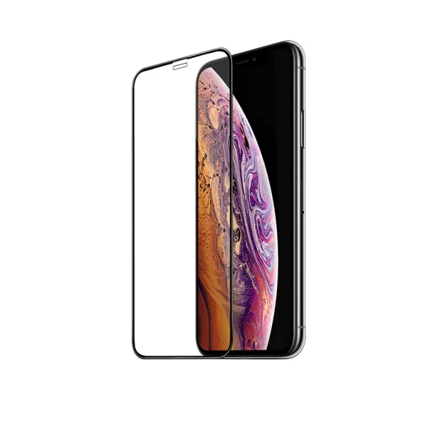 Folie sticla iPhone 7/8/SE 2, Hoco 3D Neagra