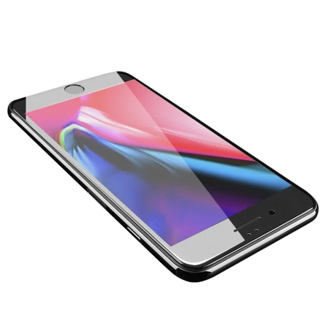 Folie Sticla iPhone 7/8/SE 2, Super Smooth Frosted Hoco, Negru