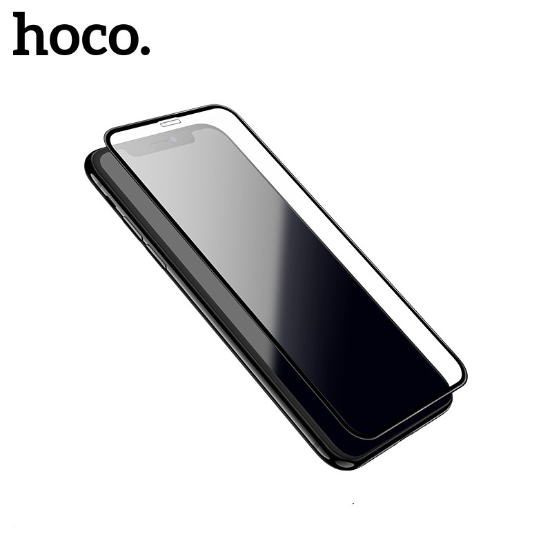 Folie sticla iPhone X, Hoco 3D Neagra thumb