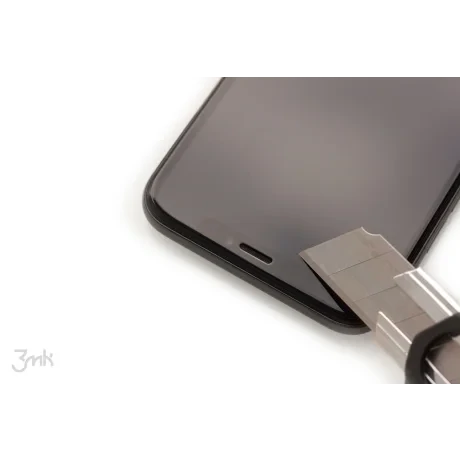 Folie sticla iPhone XS Max HardGlass Max Negru 3MK