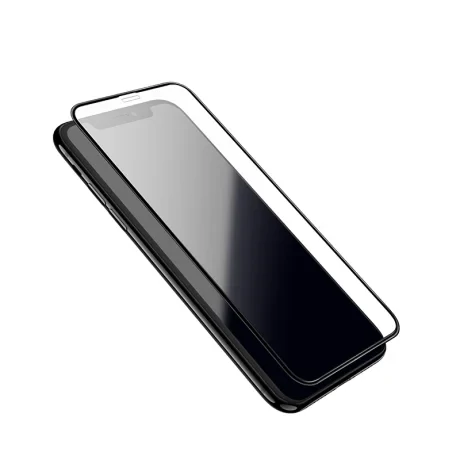 Folie sticla iPhone XS MAX, Hoco  Neagra