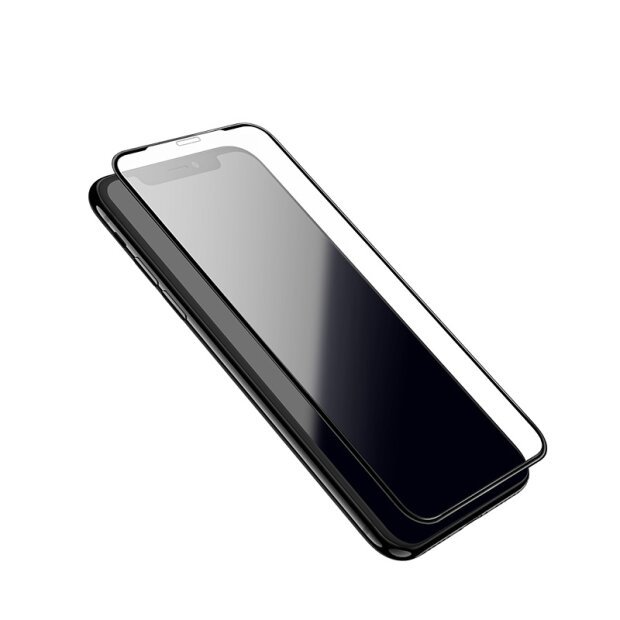 Folie Sticla Iphone XS MAX, Shatterproof Neagra