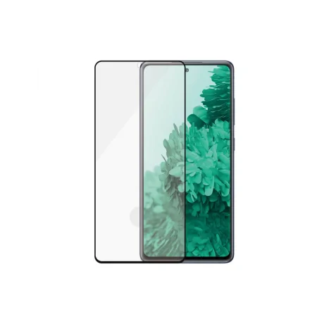 Folie Sticla Panzer Antibacterial pentru Samsung Galaxy S21 Negru