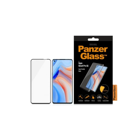 Folie Sticla Panzer pentru Oppo Reno 4 Pro 5G Negru