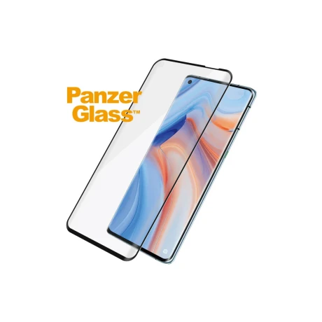 Folie Sticla Panzer pentru Oppo Reno 4 Pro 5G Negru